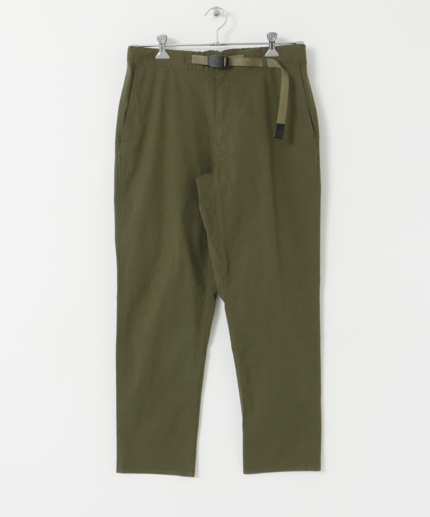 【別注】GRAMICCI / STRETCH WEATHER PANTS 全天候舒適彈性錐形褲(橄欖綠-M-OLIVE)