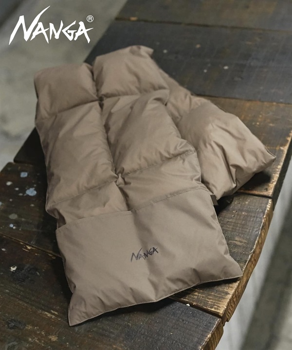 【別注】NANGA / DOWN MUFFLER 羽絨圍巾