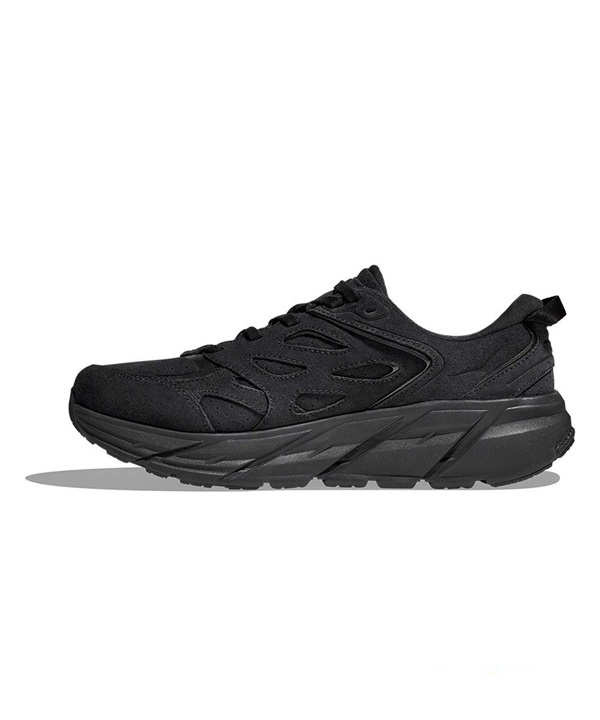 HOKA ONE ONE / Clifton L Suede 路跑鞋黑色｜URBAN RESEARCH 官方購物