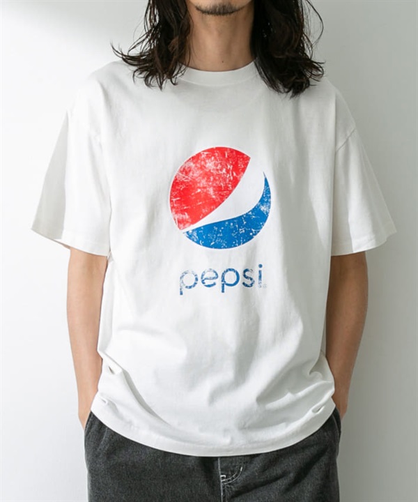 PEPSI復古LOGO短袖T恤