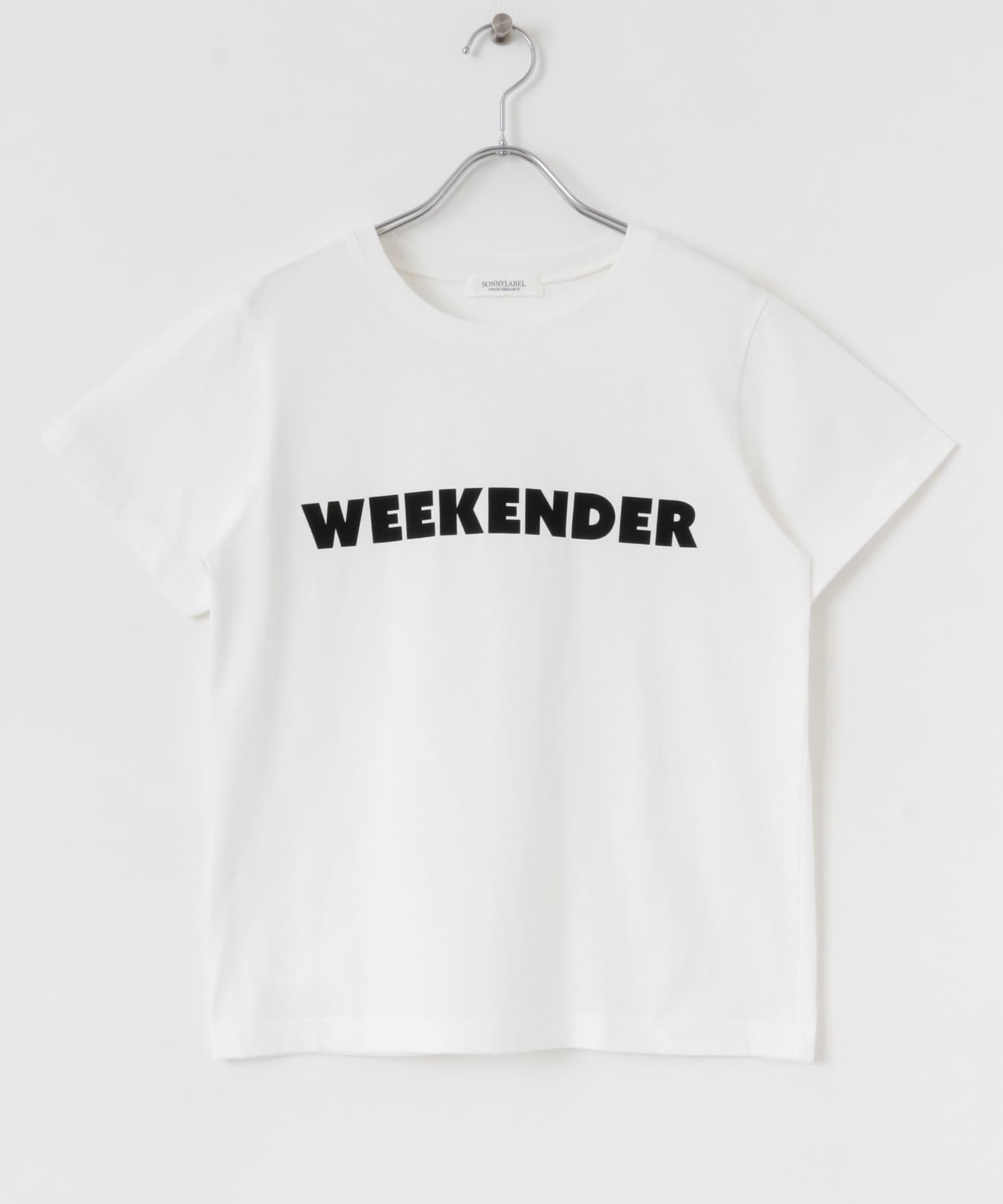 WEEKENDER T恤(白色-FREE-WHITE)