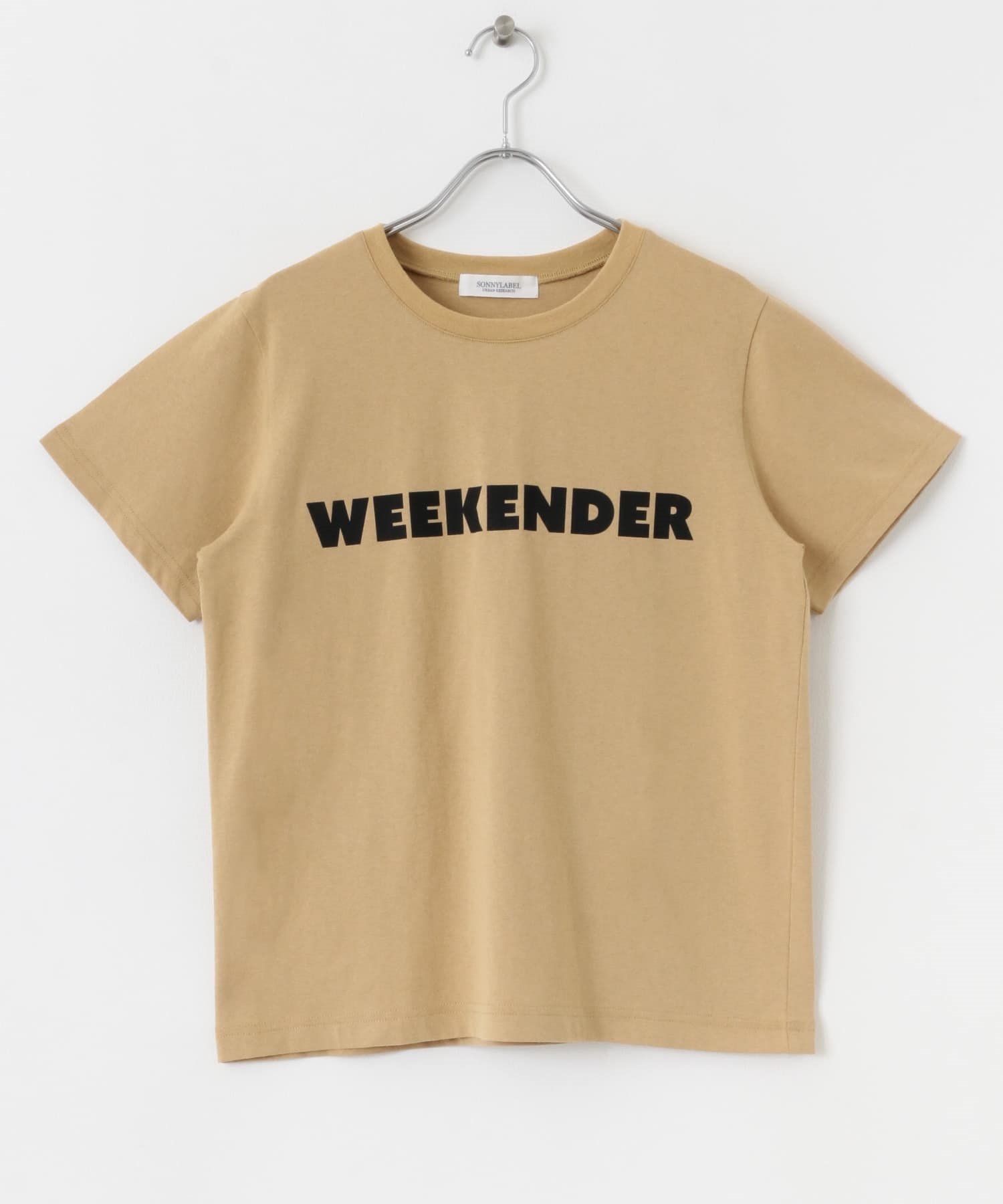 WEEKENDER T恤(膚色-FREE-BEIGE)