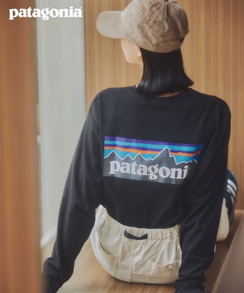 Patagonia / P-6 Logo 長袖T恤