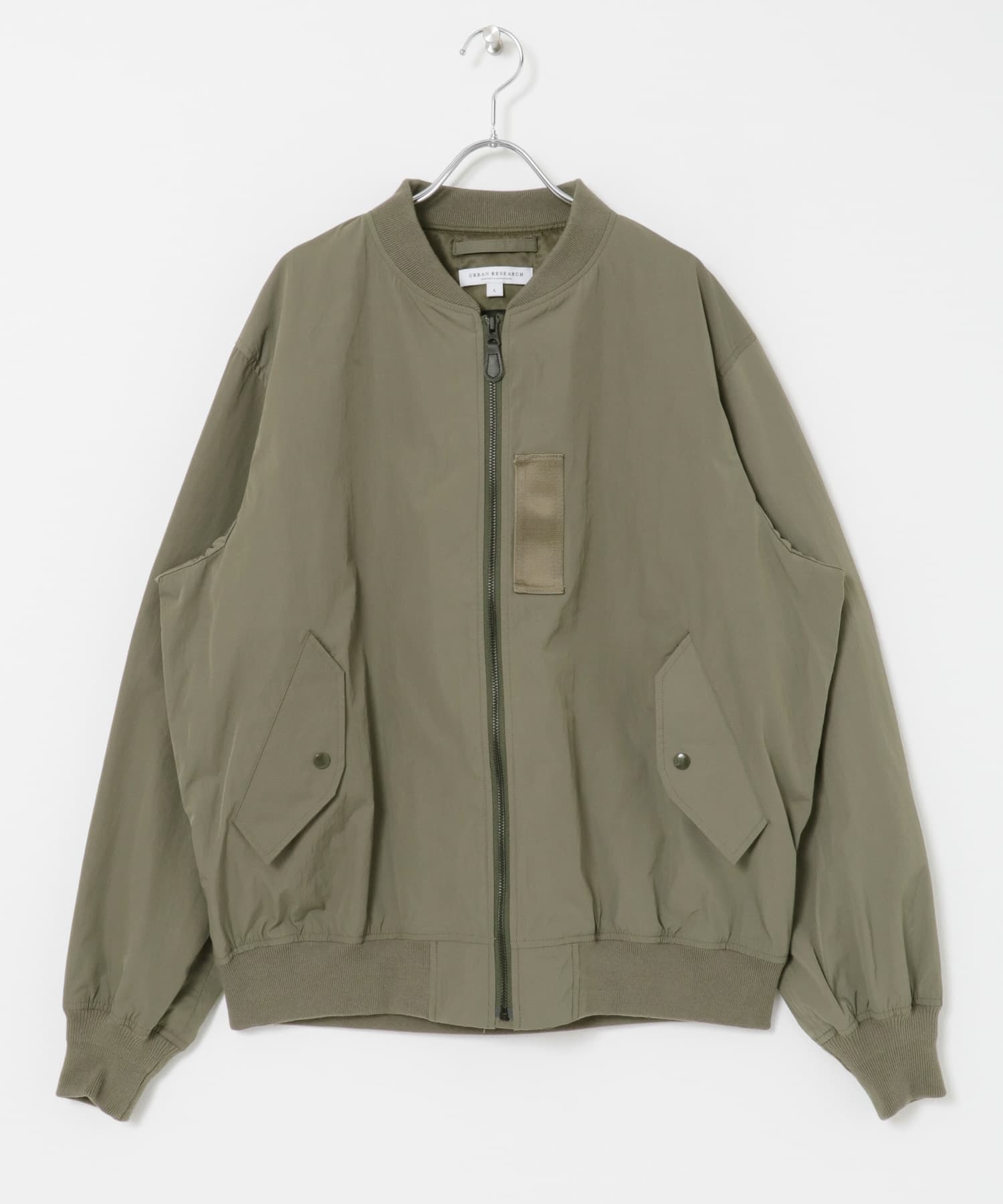 【別注】KOMATSU / FLIGHT JACKET 防潑水飛行夾克(卡其綠-M-KHAKI)